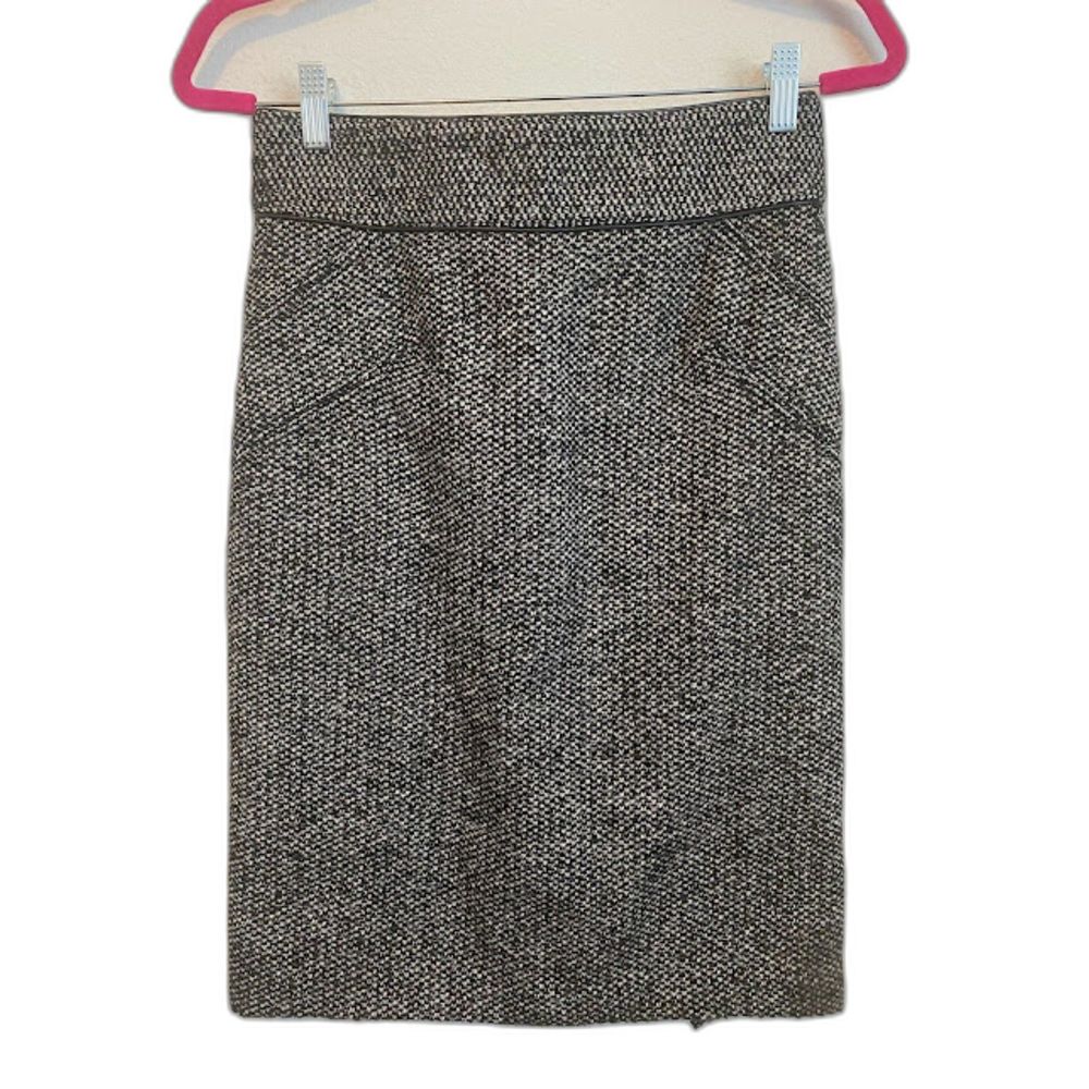 Zara Woman Wool Blend Pencil Skirt S